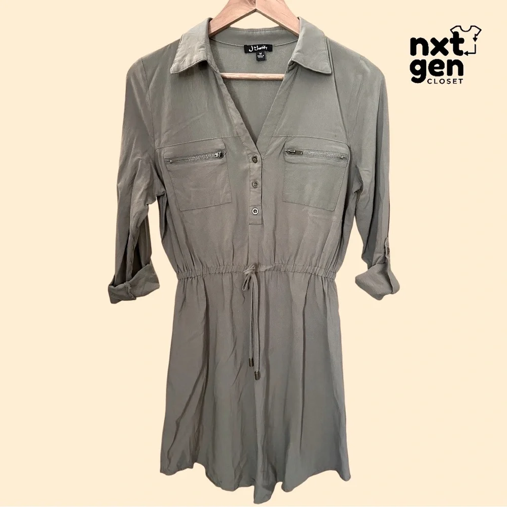J For Justify Women’s 3/4 Sleeve Tunic Dress - Picture 1 of 6